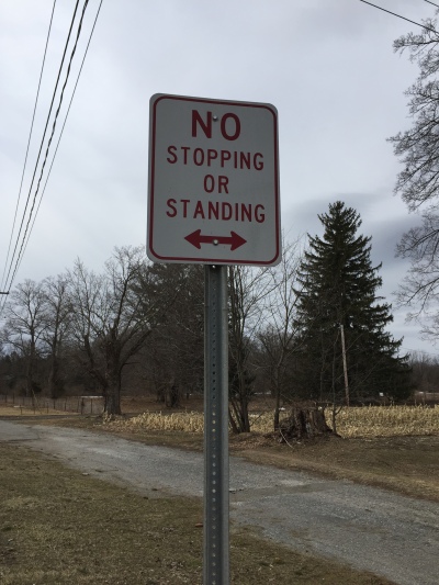 New Jersey has never been noted as the friendliest place, but these road signs that won't allow a pedestrian a moment to rest are just downright mean!